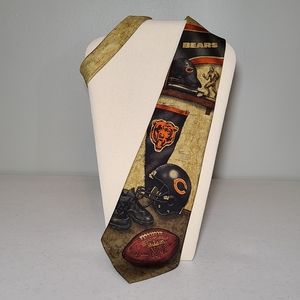 Men's Chicago Bears tie silk Eagles Wings